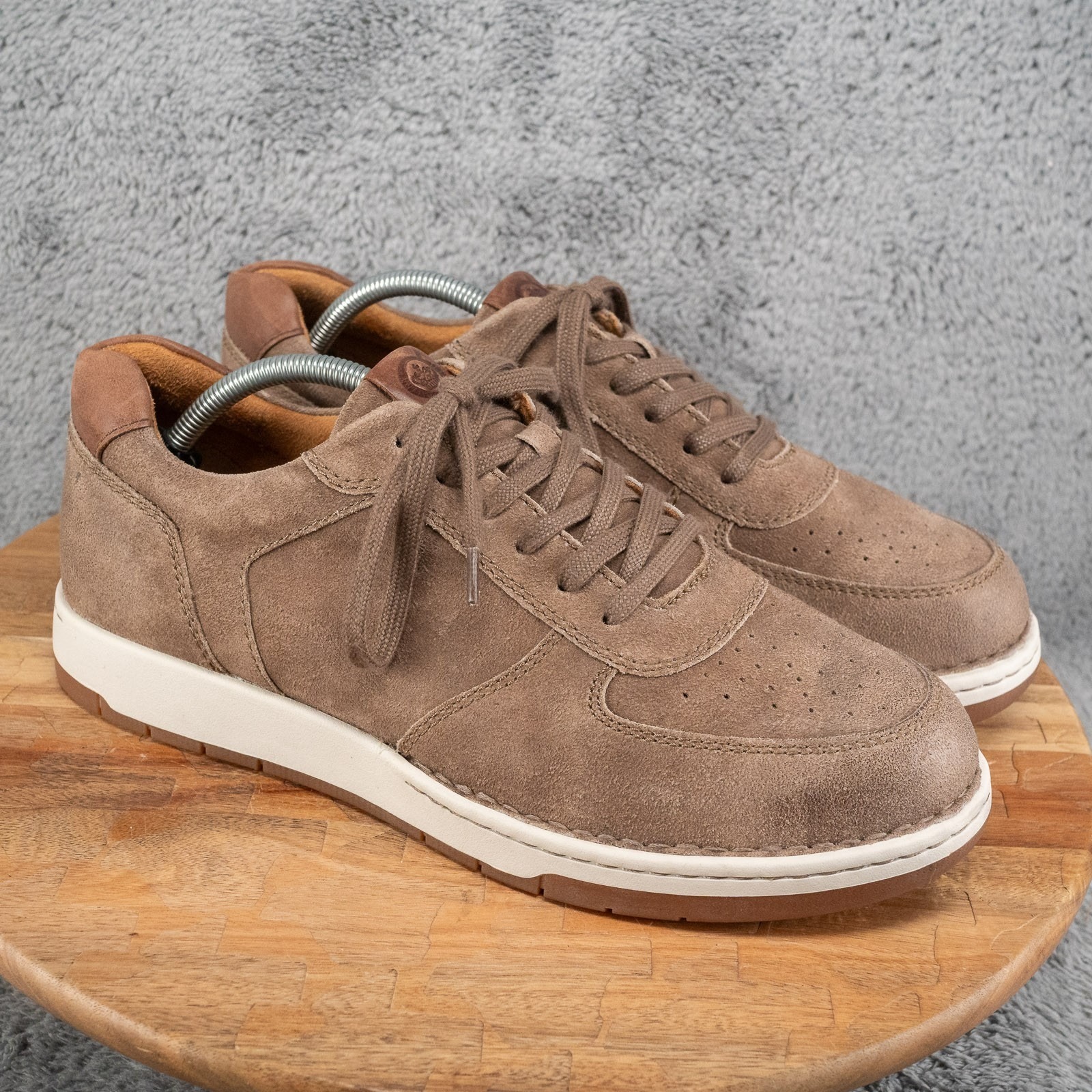 Born Men's Captain Brown Sneaker Lace Up Tie Shoes Bm0018955 Size 10.5 M